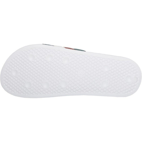 Lambretta (, ) Lambretta Prince Men's White/Green Slides 2