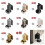 Strong Entry Device Modern Style Prevents-Bronze heightening 3