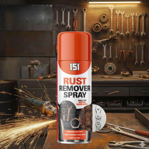 151 Rust Remover Spray 400ml Removes Old Rust, Prevents New, Fast Acting 1
