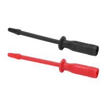 2 piezas J.30016 4mm Gancho de sonda para piercing Rojo/Negro