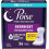 Poise Overnight Incontinence & Postpartum Pads for Bladder Leaks, 8 Drop Extra Coverage, 36 Count 1