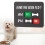 Dogs Feeding Reminder Sign with Magnet,Feeding Reminder-C 6