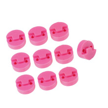 10Pieces String Instrument Accessory Elegant Violin Sound-Pink