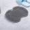 Foot Scrubber Mat TPR Foldable with Suction Cup 1