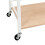 Serving Trolley with Removable Tray and Brakes 1
