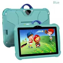 Kids Tablet 7 Inch Android 13 4GB RAM 64GB ROM Quad Core Learning Tablet Cartoon Design Educational Games