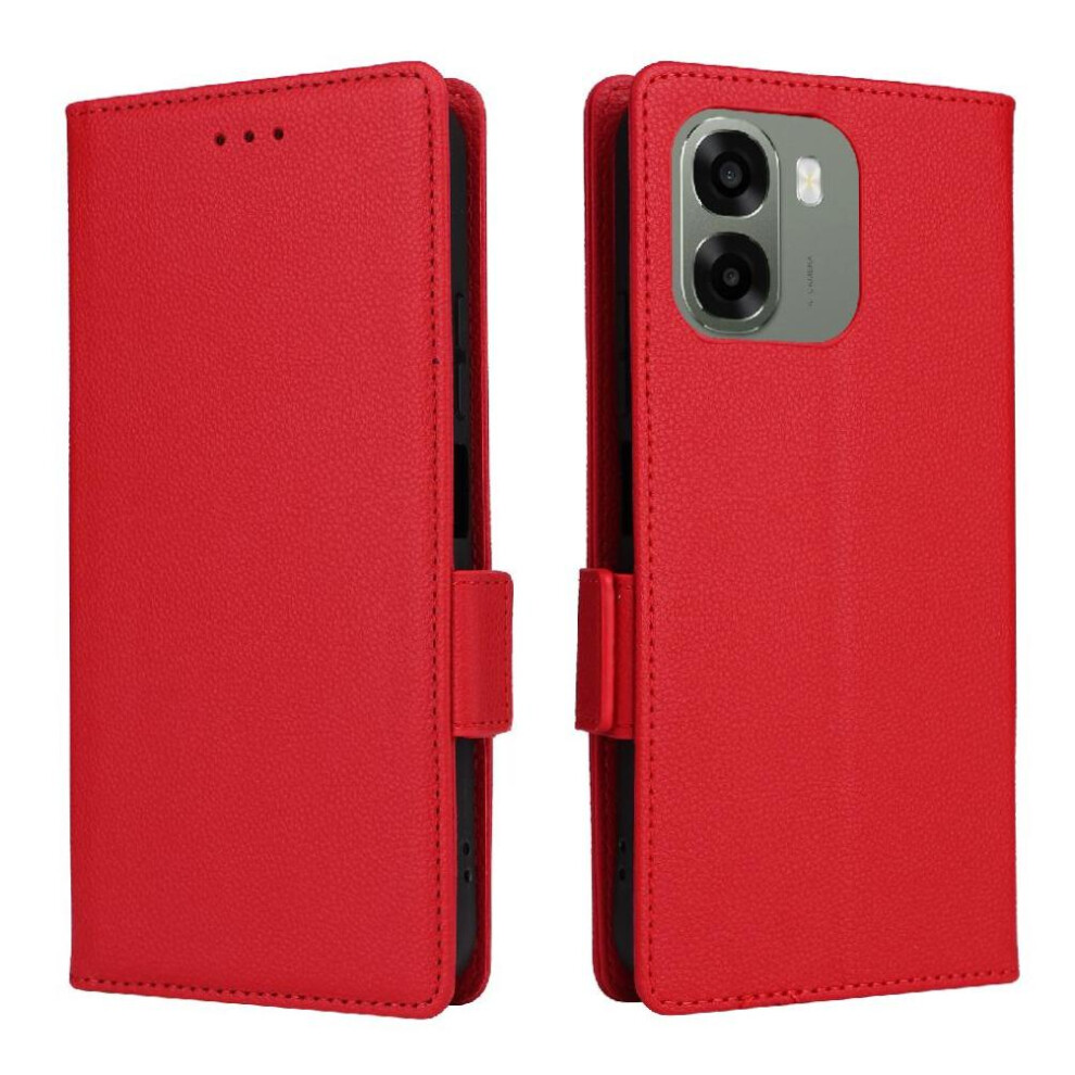 Flip Case For Oppo A6s Pu Leather Side Buckle Magnetic Card Slots Holder Wallet 764563807079
