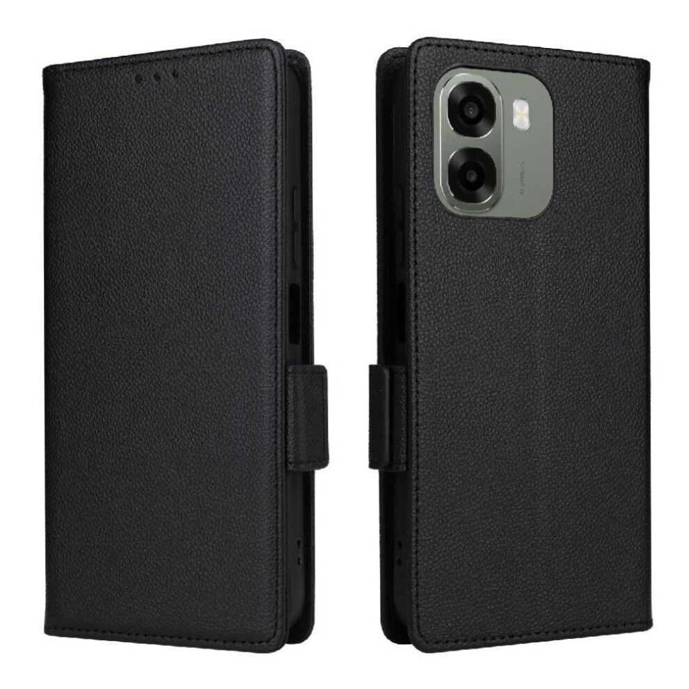 Flip Case For Oppo A6s Pu Leather Side Buckle Magnetic Card Slots Holder Wallet 764563807062