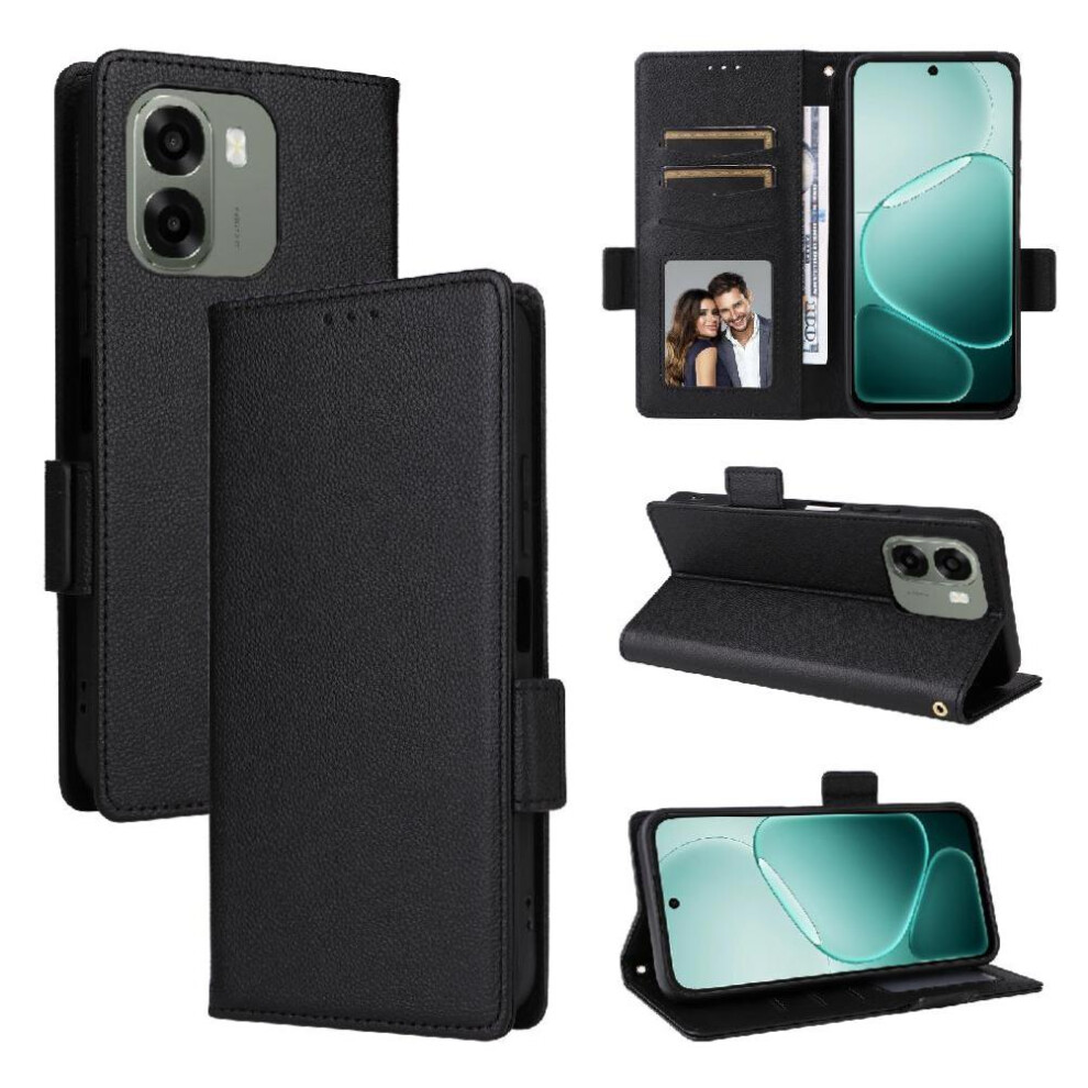 Flip Case For Oppo A6 5G Card Slots Holder Pu Leather Wallet Side Buckle Magnetic 764563807130