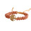 Stylish Double Braided Turquoise Bead Bracelet Tree Charm-12 1