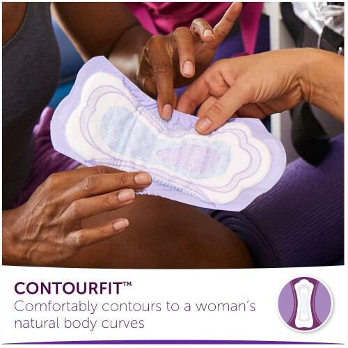 Poise Incontinence Pads, Maximum Absorbency, Regular, 48 Count (Pack of 2) (Regular Length) 2