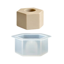 Test Tube Stand Silicone Mould Ideal For-single hole hexagon