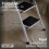 Oypla Oypla Foldable 4 Step Ladder Stepladder Non Slip Tread Safety Steel Step 4