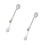 Stylish Waterdrop Crystal Drop Earrings Featuring-Gold-color 1
