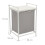 Laundry Hamper with Shelf and Removable Liner 4