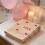 Cotton Thick Bath Towel for Valentines Day Couples-Light Grey 4