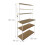 Kitchen Shelf with Worktop and Storage Space 4