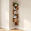 Corner Wall Shelf, 5 Tiers, Zigzag Design 2