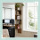 Corner Wall Shelf, 5 Tiers, Zigzag Design 3