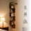 Corner Wall Shelf, 5 Tiers, Zigzag Design 5