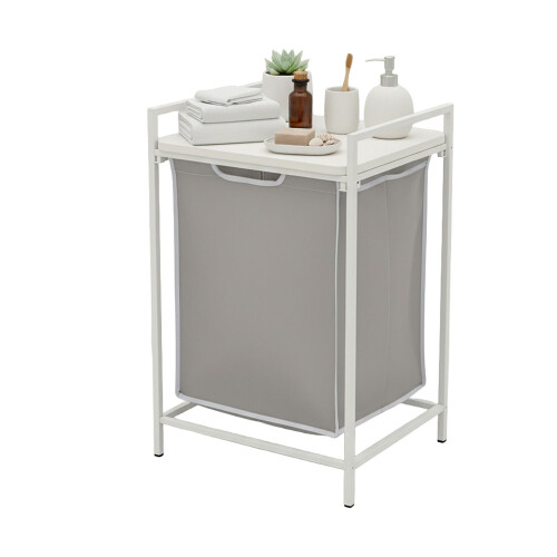 Wasmand met plank en uitneembare binnenvoering 1