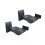Speaker Wall Mount, Universal Brackets, Pair 1