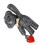 Broche en forme de cœur en forme d'ours, avec Construction-Noir 1
