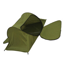 Doppeltür-Zelt, Einzel-Outdoor-Camping-Mücken-Netzzelt-Armeegrün