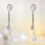 Stylish Waterdrop Crystal Drop Earrings Featuring-Gold-color 5