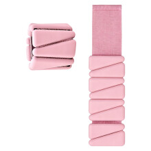 1 Paar verstellbare Silikonbänder für Bein, Knöchel,-Rosa