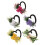 Child And Pet Safe Plastic Heart Shape Wreath User-Pink 2