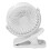 Klipsventilator ABS 720 justerbar miniventilator med 3 hastigheder 5