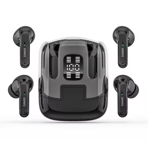 TWS Wireless Earbuds Bluetooth 5.5 Earphones 4 ENC Mics IP7 For Android & iPhone