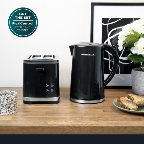 Hamilton Beach Hamilton Beach, Kettle & Toaster Set, Flexi Control, HB0011323BST 1