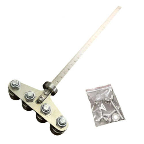 Starkes 60-cm-Positionierungsmaß, makellos, 3 mm-Gerade Reihe