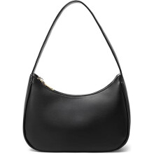 Damen-Schultertasche, niedliche Hobo-Tasche, Mini-Clutch mit Reißverschluss für den Alltag