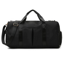 Waterproof Sports Gym Duffel Bag Weekender Travel Bag with Shoe Compartment Dry Wet Separation for Swim Yoga