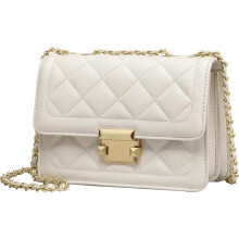 Echte Leder-Umhängetasche für Damen, luxuriöse, leichte Schultertasche mit Kette, lässige Mini-Geldbörse für den Alltag