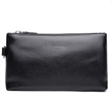 Echt lederen polstasje/clutch voor dames, RFID-blokkerende telefoonportemonnee/handtas