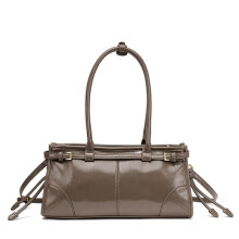 Pochette en cuir PU pour femme, sac bandoulière convertible avec poignée supérieure, idéal pour le travail et les soirées.