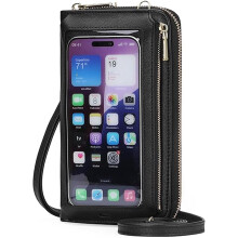 RFID-blockierendes Touchscreen-Handy-Etui, kleine Reise-Umhängetasche für Damen