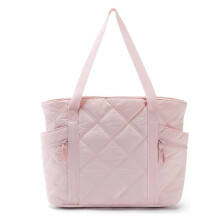Gesteppte Damen-Tragetasche 20L, leicht & zippt, ideal für Arbeit und Krankenhaus.
