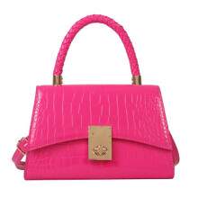 Klassische Mini-Satchel-Handtasche, süße kleine Schulter- und Umhängetasche für Damen