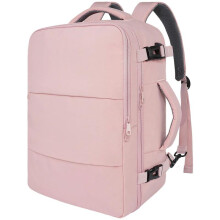 Modischer, geräumiger Freizeitrucksack/Laptop-Rucksack für Schule und Freizeit in Pink