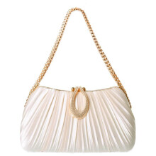 Sprankelende gouden avondclutch voor dames, perfect voor bruiloften, gala's, cocktailparty's en formele gelegenheden.