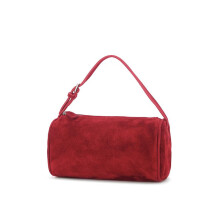 Weiche Wildleder-Umhängetasche im Hobo-Stil, verstellbarer Riemen, kleine Schultertasche für Damen