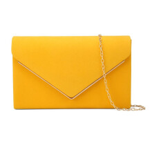 Elegante Clutch aus Wildlederimitat, Umhängetasche für Hochzeiten, Abschlussbälle und Partys