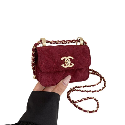 Luxuriöse gesteppte Mini-Tasche, Damen-Umhängetasche