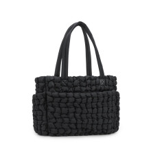 Quilted Puffer Diaper Bag, Lightweight Mommy Tote Travel Handbag