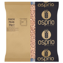Osprio Chick Peas, 2Kg Bag